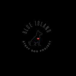 Logotipo de Blue Island Stray Dog Project en su sitio web oficial