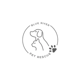 Blue River Pet Rescue logo from its official website