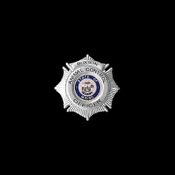 Animal-control badge shown on the official website of Buxton Police Department
