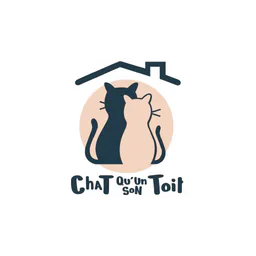 logotipo Chat Qu'un Son Toit 86