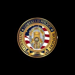 Marca oficial de identificação de Corvallis Police Department