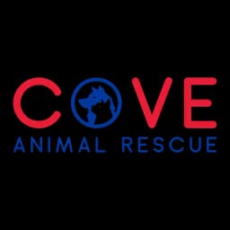 Logotipo de Cove Animal Rescue en su sitio oficial