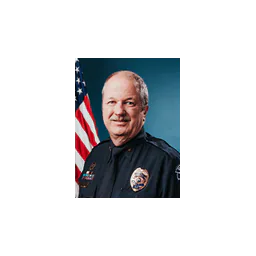 Official portrait of Brandon Russell, Derby Chief of Police