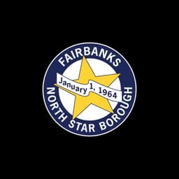 Brasão de Fairbanks North Star Borough na página oficial do abrigo