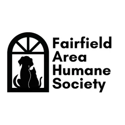 Logotipo da Fairfield Area Humane Society exibido em seu perfil do Petfinder