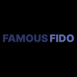 logotipo Famous Fido Rescue & Adoption Alliance