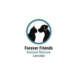 logotipo Forever Friends Animal Rescue Latrobe