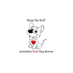 logotipo Hear No Evil - Australian Deaf Dog Rescue