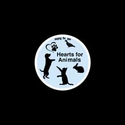 logotipo Hearts for Animals Inc