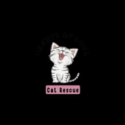 Logo of Hearts of Love Cat Rescue & Adoption