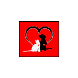 logotipo Helping Hearts Animal Rescue Incorporated