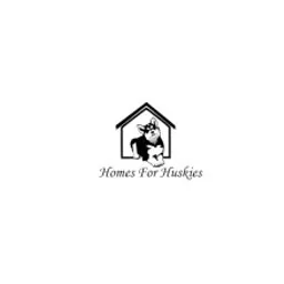 logotipo Homes For Huskies Rescue