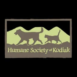 Logotipo oficial del refugio Humane Society of Kodiak