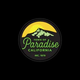 Emblema oficial exibido na página governamental de Paradise Animal Shelter