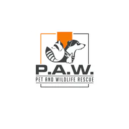 PAW Pet and Wildlife Rescue logo