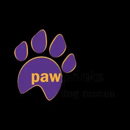 Logotipo de Pawprints Dog Rescue
