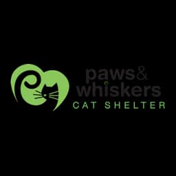 Paws & Whiskers Cat Shelter logo