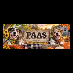 Peaceful Animal Adoption Shelter logo