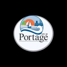 Identity mark of Portage Police Department displayed on its official website