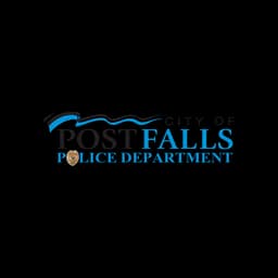 Identity mark of Post Falls Police Department displayed on its official website