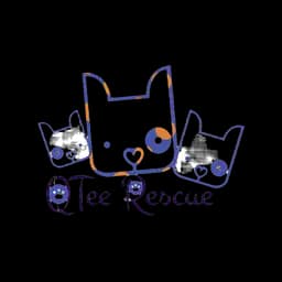 Official QTee Rescue cat emblem
