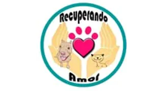 Logotipo de la organización de protección animal Recuperando Amor