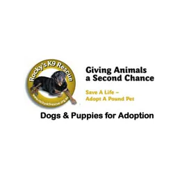 logotipo Rocky's K9 Rescue