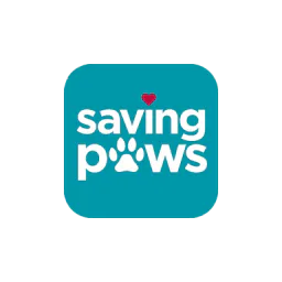 Logo of Saving Paws