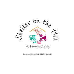 Shelter on the Hill A Humane Society logo