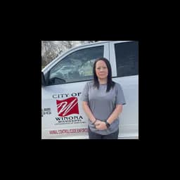 Winona animal-control officer Amber Ware, pictured on the official city page