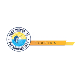 Emblema oficial mostrado en la página gubernamental de Fort Pierce Animal Control