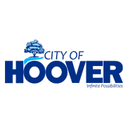 Marca de identificación de City of Hoover mostrada en su sitio oficial