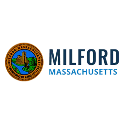 Emblema oficial mostrado en la página gubernamental de Milford Animal Control