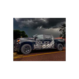 Vehículo de patrulla policial en una foto de la página oficial del Departamento de Policía de New Ulm