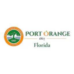 Marca de identificación de City of Port Orange mostrada en el sitio oficial de la policía