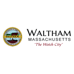 Emblema oficial mostrado en la página gubernamental de Waltham Animal Control