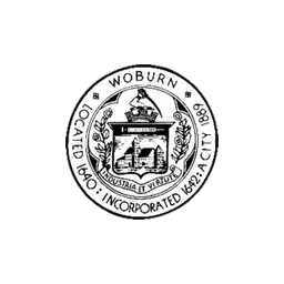 Marca de identificación de City of Woburn mostrada en su sitio oficial